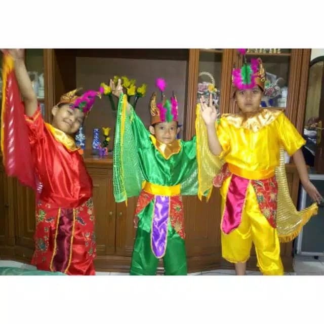 baju tari merak manuk dadali size S