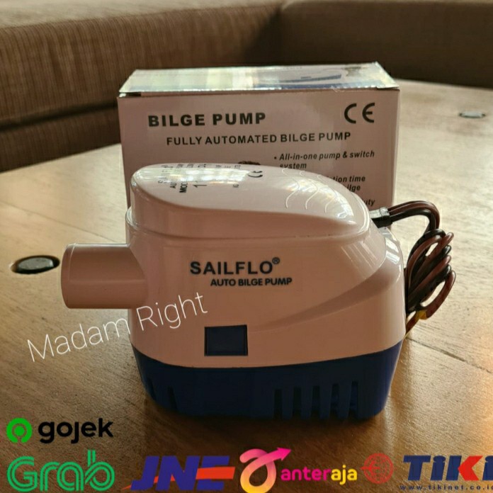 GASS. AUTO BILGE PUMP BOAT AUTOMATIC BILGE PUMP 12V 1100 GPH