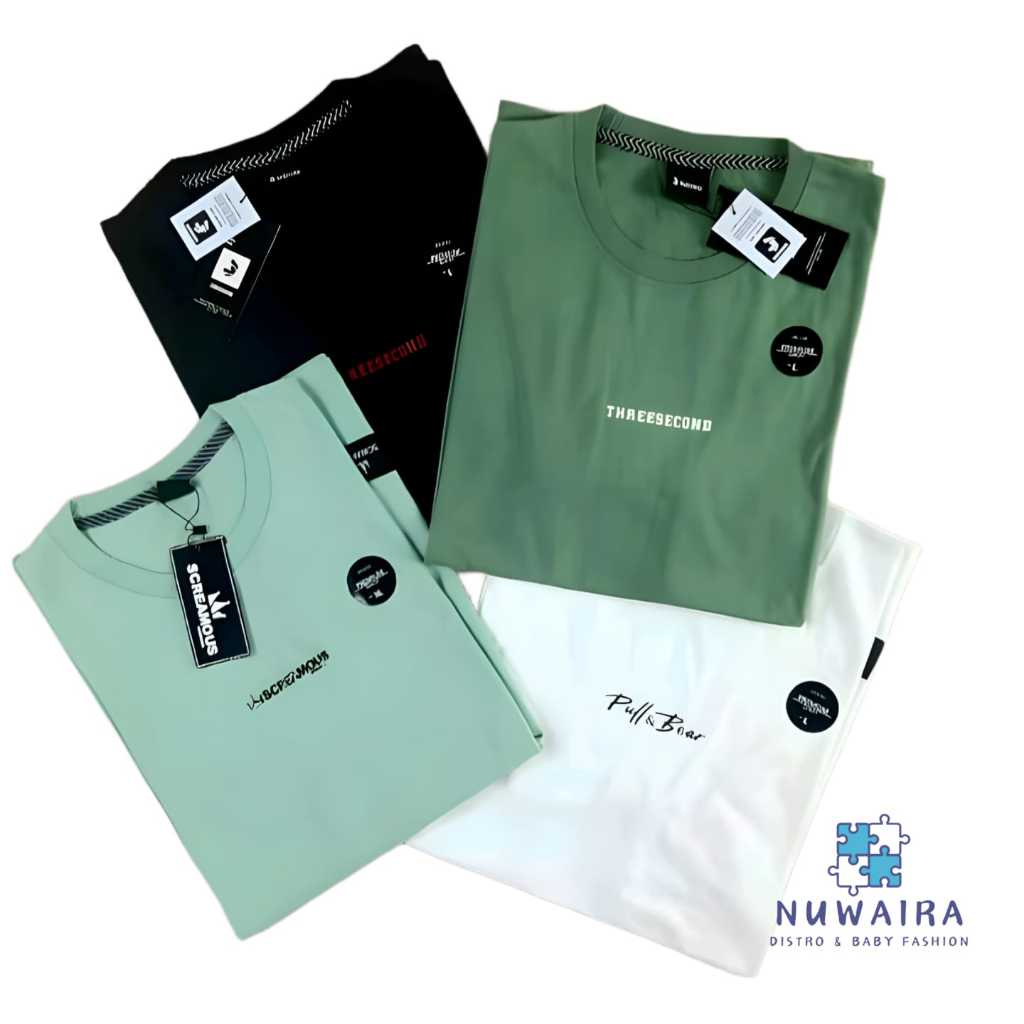 PROMO / Paket 5 PC 100RB Kaos Mix Brand Matahari Kaos Pria 4 Pcs 100 Ribu Kaos Pria Branded 100 Ribu