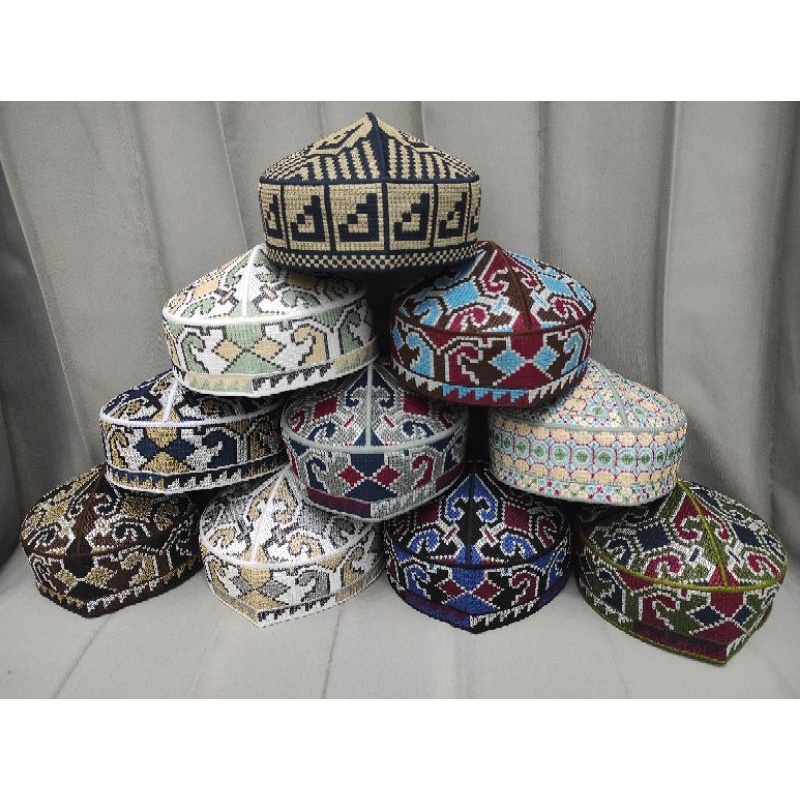 PROMO / PECI PAKISTAN EXCLUSIVE / PECI FULL BORDIR / PECI PRIA / KOPIAH PAKISTAN / songkok grosir /