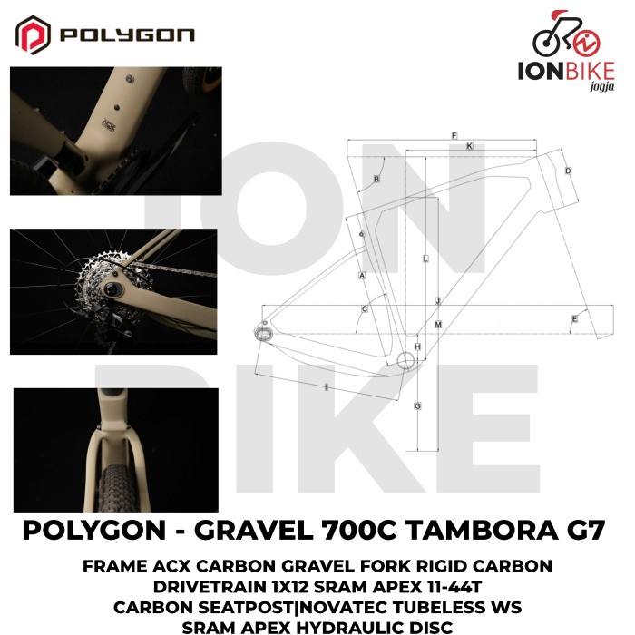 CUCI GUDANG.. SEPEDA GRAVEL 700C POLYGON TAMBORA G7 700 ROADBIKE ROAD BIKE BEND
