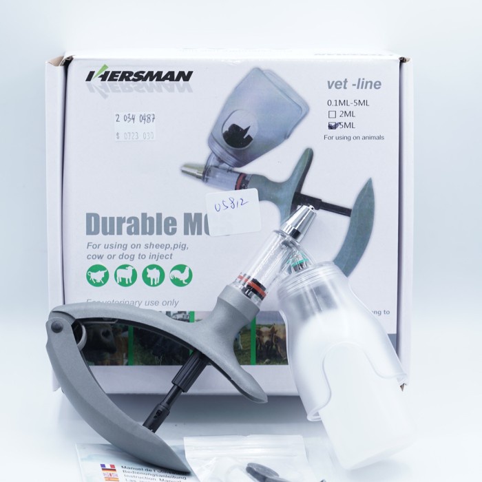 Syringe 5ml Alat Suntikan Hewan Injeksi Otomatis Vaksin Ayam Sapi Babi
