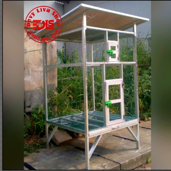 kandang iguana reptil kelinci hamster burung kucing ayam hias tokek hias outdoor