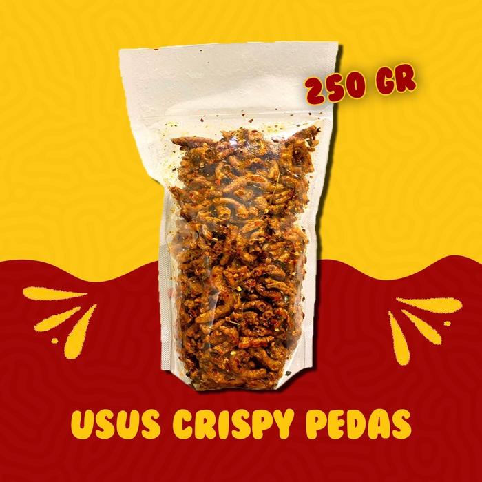 

Cemilan Usus ayam crispy rajangemil 250 gram