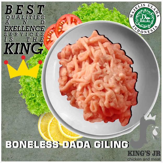 

dada ayam fillet giling / boneless dada giling 1 kg