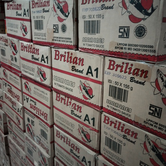 

sarden brilian baru 155 gram