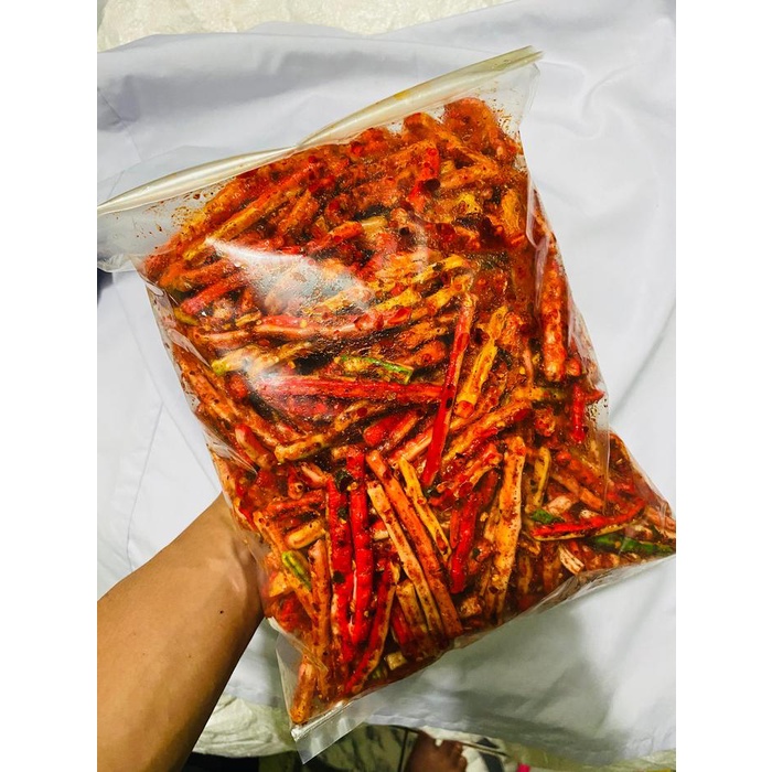 

seblak kerupuk jaat beton pedas daun jeruk/original daun jeruk 500GR