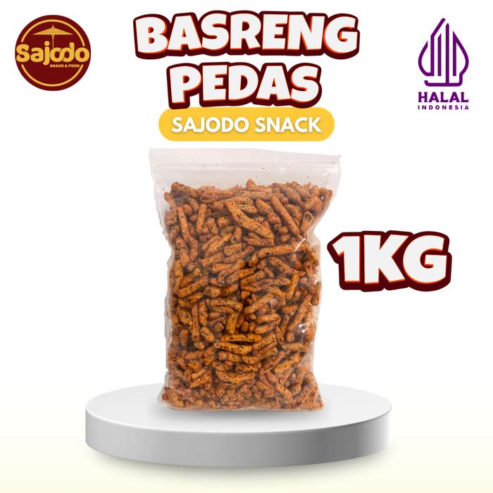 

SAJODO - Basreng Pedas Daun Jeruk Sajodo Snack - 1kg