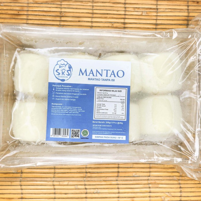 

Dimsum Mantao SKS Frozen - isi 8pcs