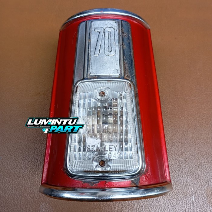 PREMIUM Dada C70 panel C70 dasi C70 MK1 ori copotan set emblem lampu senja ori