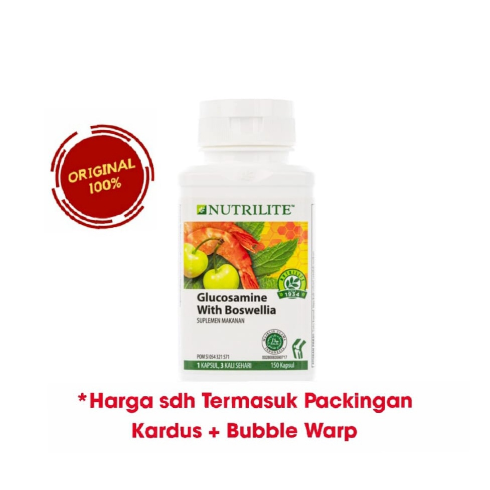 Nutrilite Glucosamine with boswellia Amway Original Produk Amway Original