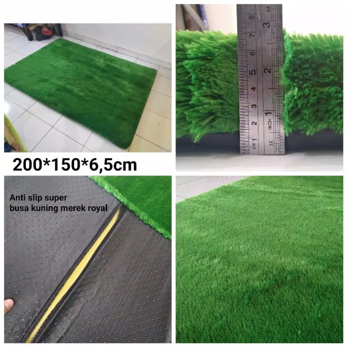 (BestSeller) kasur karpet busa bulu boneka tebal 6cm