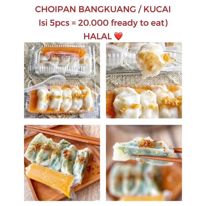 

Choipan Bangkuang / Kucai 5pcs 20rb