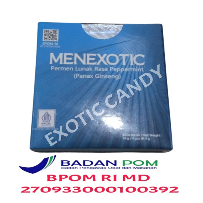 

Men Exotic candy isi 4 pcs Permen