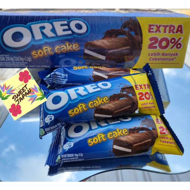 

(R) PROMO!!!!!! oreo soft cake isi 12 bungkus makanan enak-cemilan enak-jajanan anak-bolu