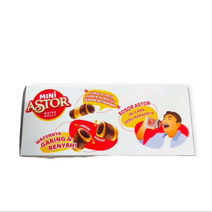

terbaru !!! mini astor wafer rolls per dus isi 6 boks x 10 pcs camilan makanan food ready