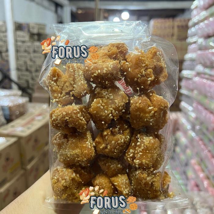 

terbaru !!! kue ketawa // roti ketawa // onde onde 1 dus isi 20 pak ketawa spesial wijen manis gurih