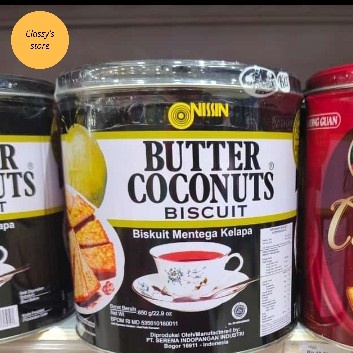 

terbaru !!! nissin butter coconut biscuit/biskuit mentega kelapa 650 gr ready