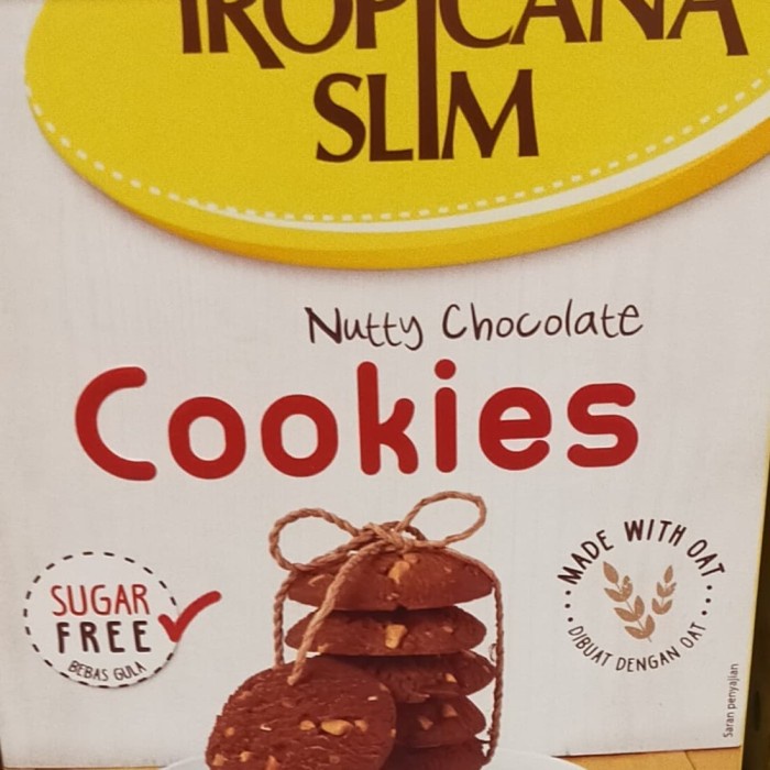 

TROPICANA SLIM DIABETAMIL COOKIES COKLAT 200GR BISCUITS BISKUIT