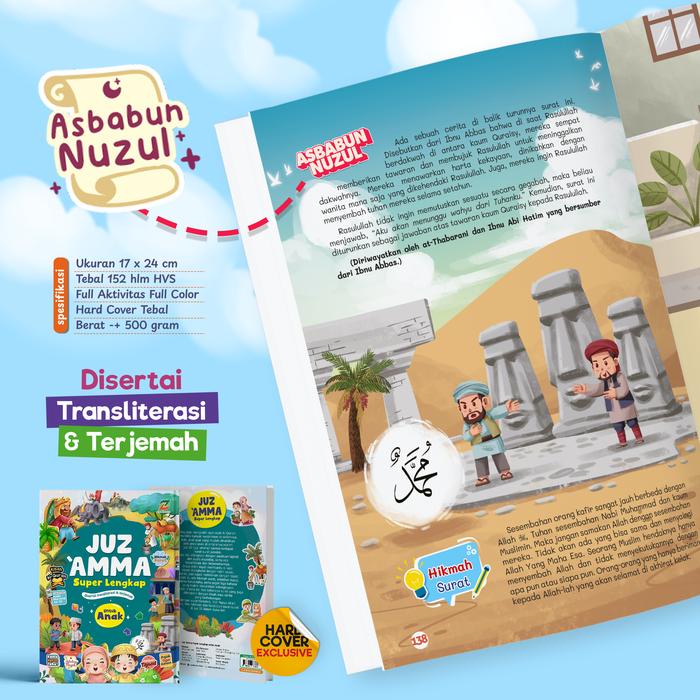 

Promo (Bonus Audio) Buku Juz Amma Lengkap Untuk Anak - Hafalan Juz 30 Dilengkapi Transliterasi Latin