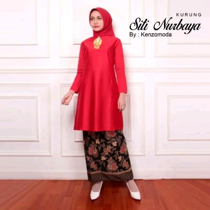 Baju kurung iriana/baju kurung melayu/baju kurung tafeta/baju kurung polos Wanita Dress Lilit