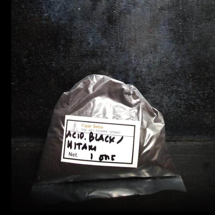 

SALE TERHOTT PEWARNA NYLON / ACID BLACK / HITAM READYY