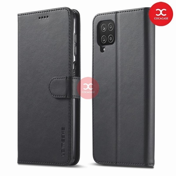 Flip Case Wallet Leather Samsung Galaxy A12 Case Dompet Samsung M12