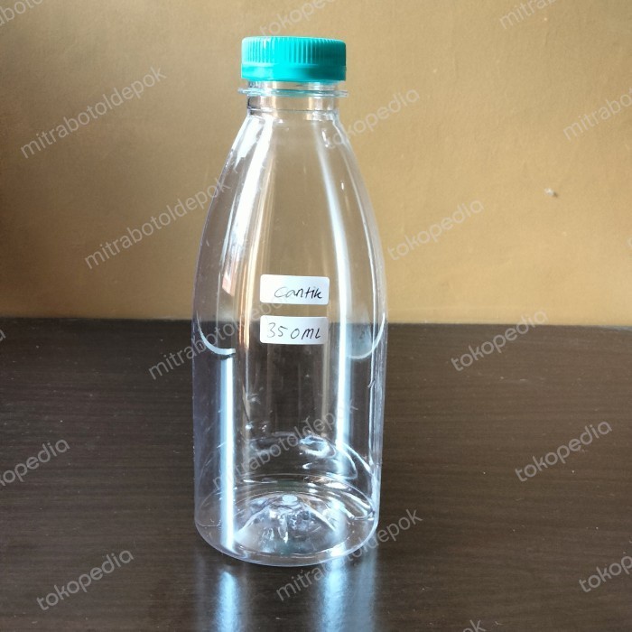 (BestSeller) Botol Cantik 350ml / Botol Plastik 350ml / Botol Valencia SN - Eceran