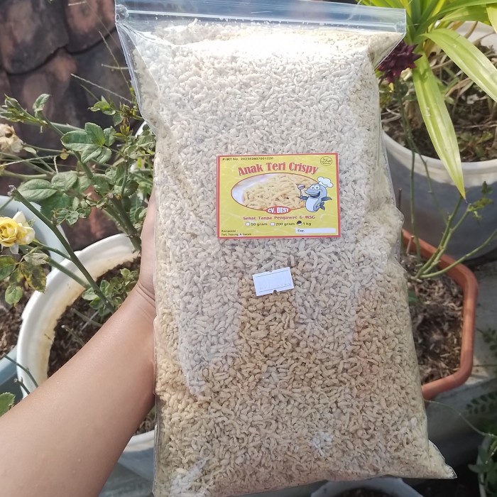 

anak Teri crispy 1kg non msg