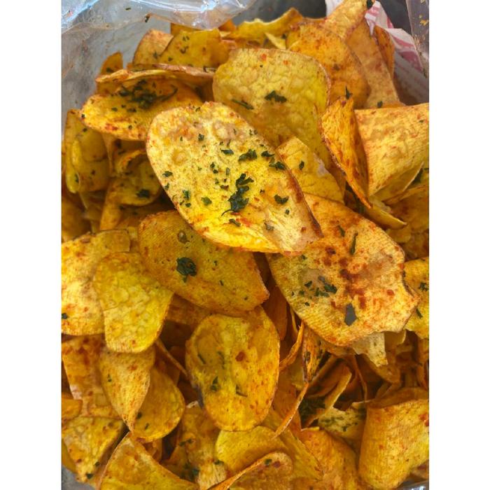 

Kerupuk Ubi Talas Balado Kemasan 1 Kg