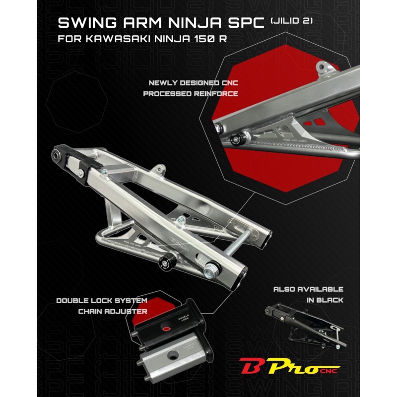 swing arm ninja R SPC2 bpro