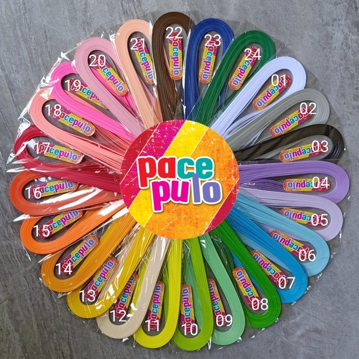 

(BestSeller) K-10 Kertas Paper Quilling 0.3 cm