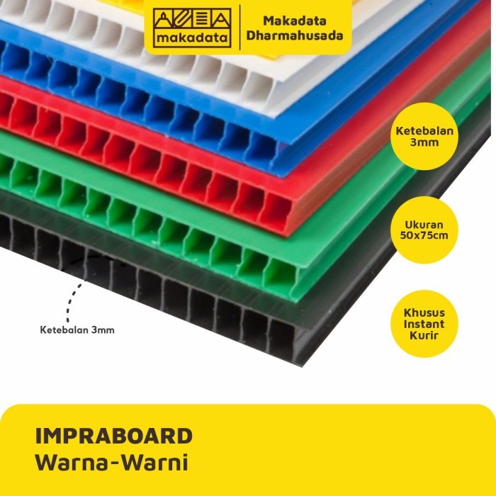 

(BestSeller) IMPRABOARD INFRABOARD 3MM UKURAN 50X75CM ( 1PCS )