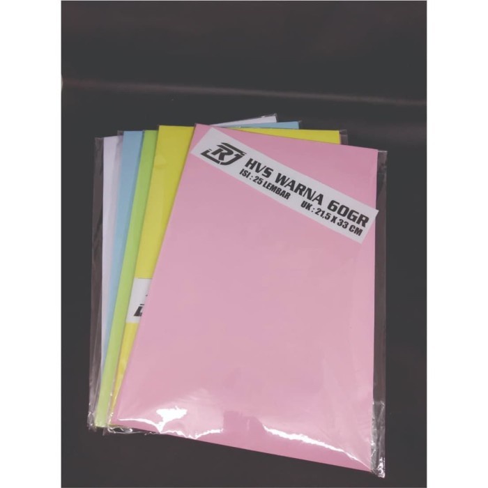 

(BestSeller) Kertas HVS 60gr warna-warni