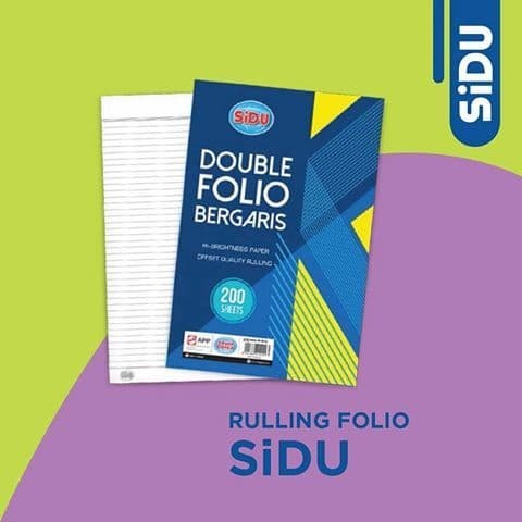 

(BestSeller) Kertas Double Folio / Rolling Folio Sinar Dunia SIDU 200