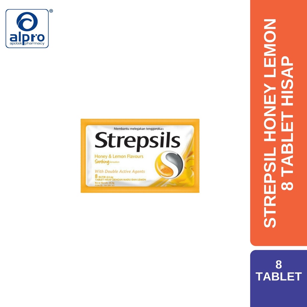 

Strepsil Honey Lemon 8 Tablet Hisap