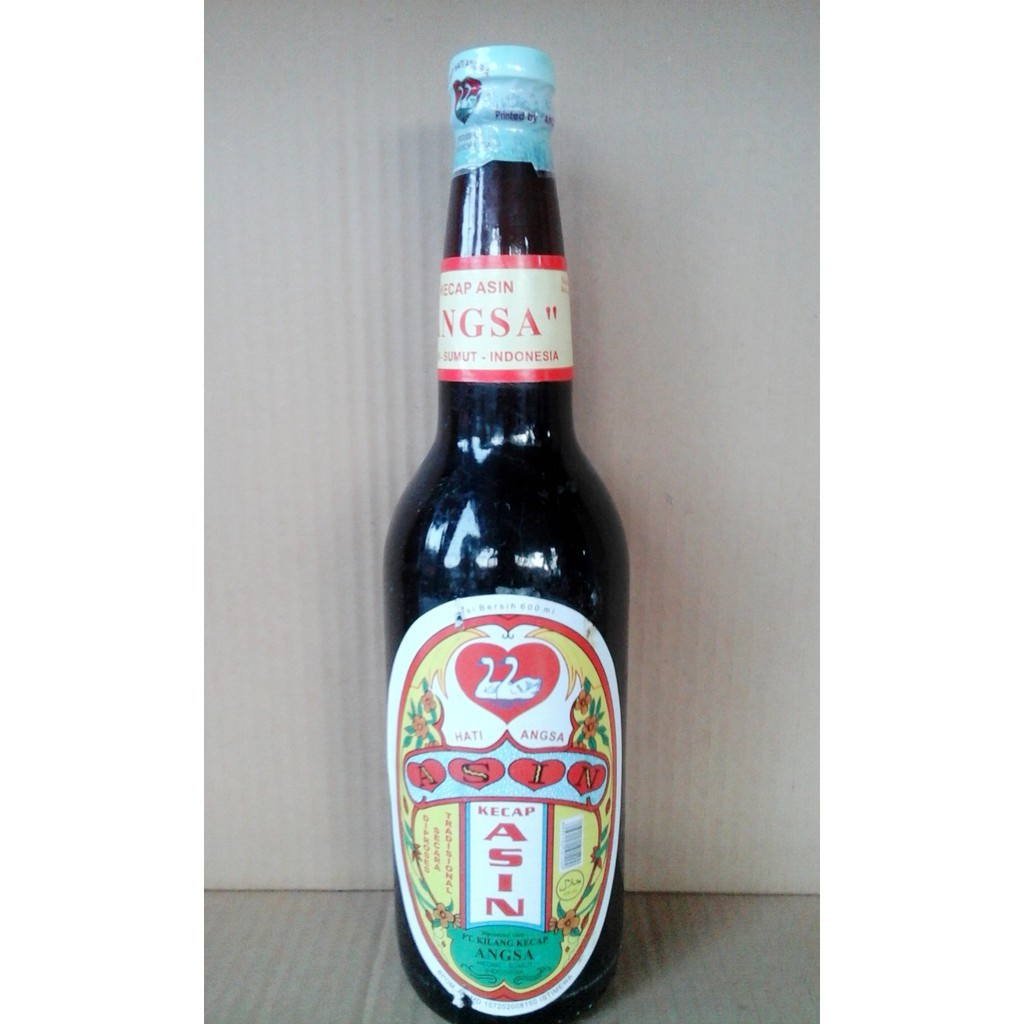 

Kecap Asin Cap Angsa 12botol/Lusin Kemasan Dos