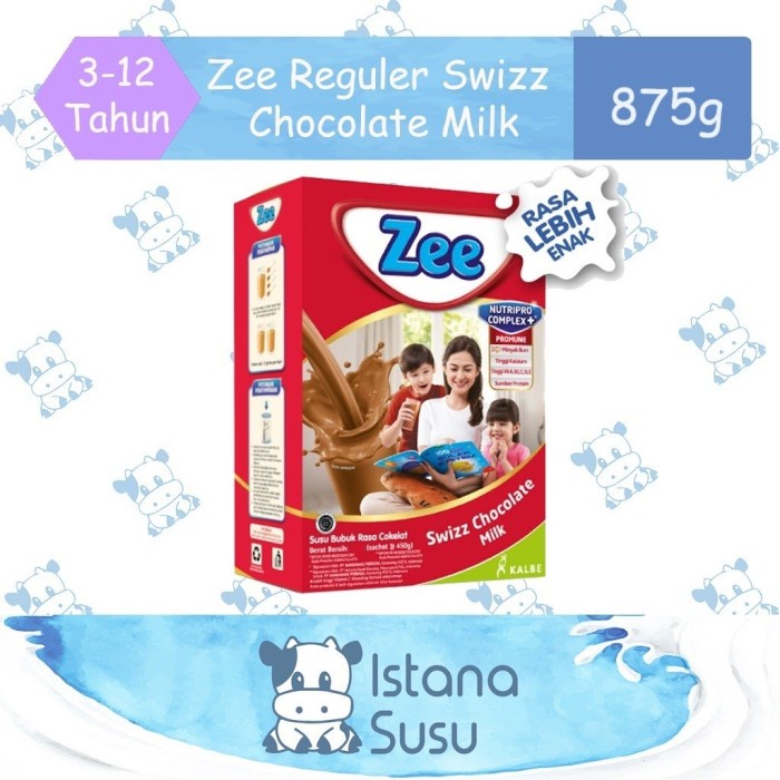 

(BestSeller) Zee Reguler Swizz Chocolate Milk 875gr