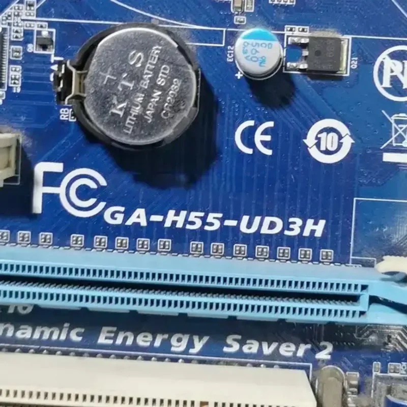 For Gigabyte Ga-H55-Ud3H Motherboard H55 16Gb Lga 1156 Ddr3 Atx Mainboard 100% Tested Fast Ship