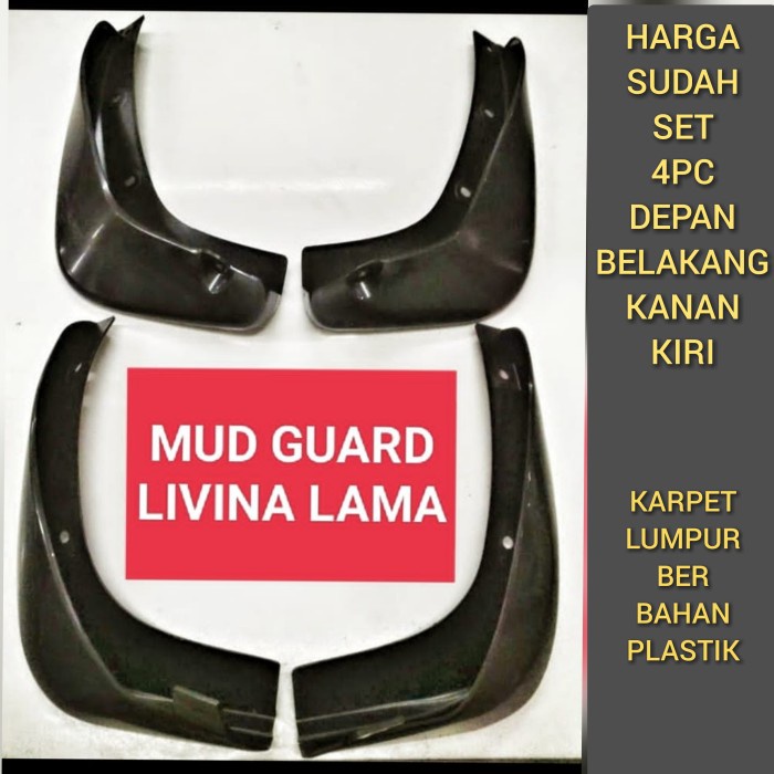 Karpet Lumpur Mobil Nissan Grand Livina 2007 Sampai 2011 Set Used Good