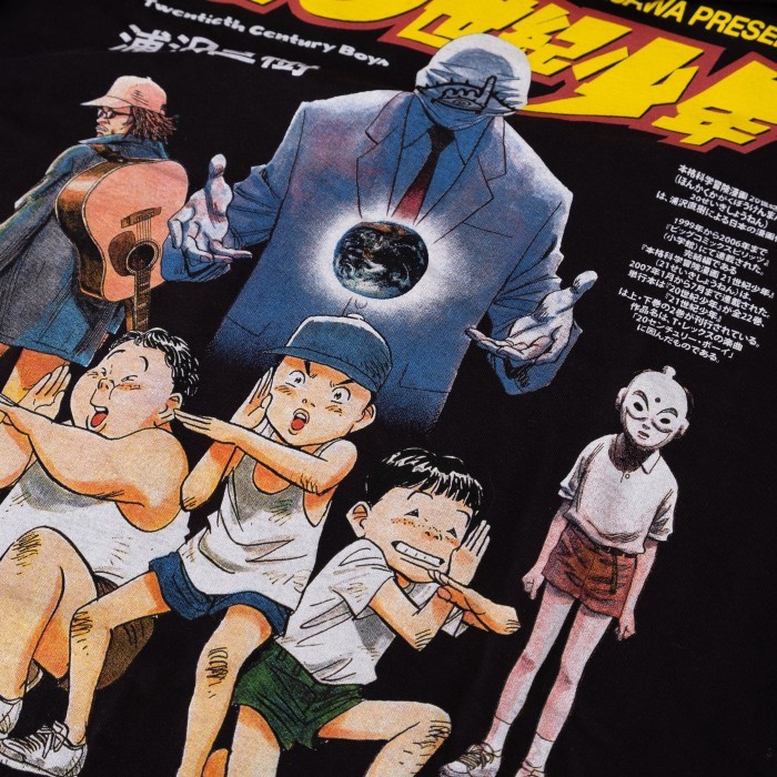 (BestSeller) Kaos 20th Century Boys Manga Twentieth Century Boys