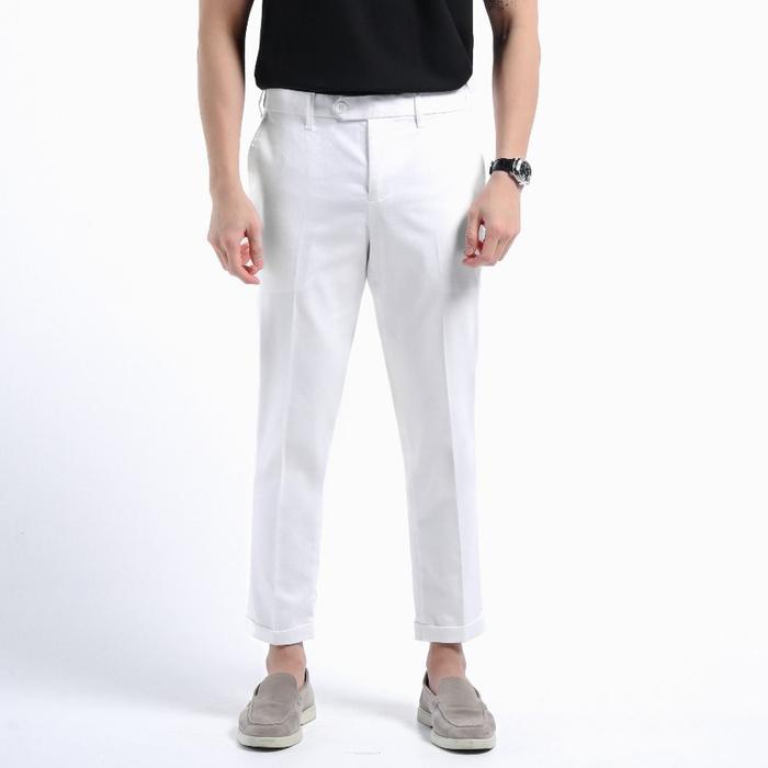 HEYMALE SMART FLEX COTTON ANKLE PANTS CELANA PANJANG PRIA
