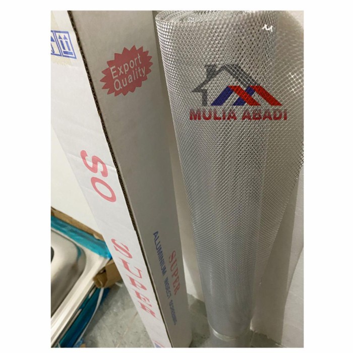 KAWAT PARABOLA ALUMINIUM / KAWAT ANTI NYAMUK/KAWAT PARABOLA PER ROL