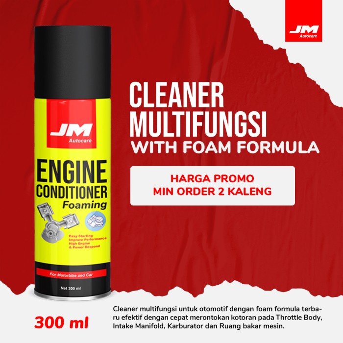 Promo - Jm Engine Conditioner Foaming - Super Engine Conditioner