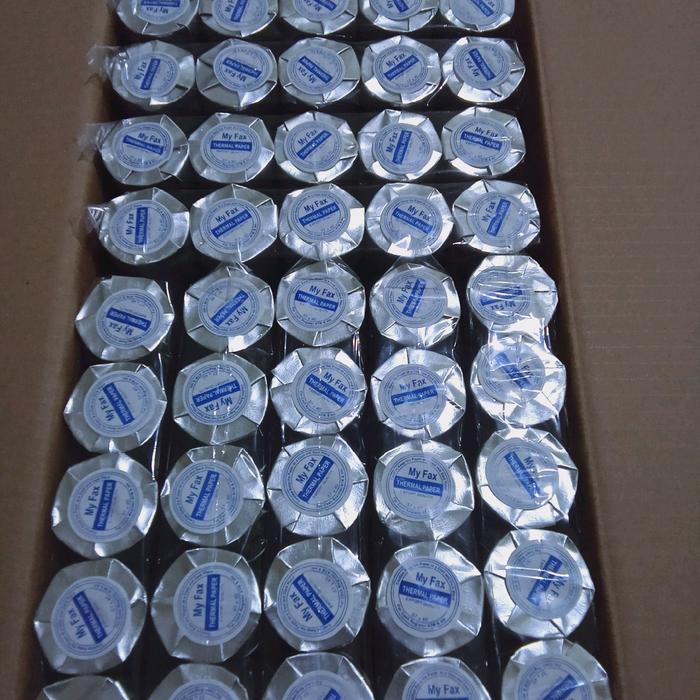 

Produk Terbaru Paket Hemat 50 Roll Kertas Kasir Thermal Edc Bluetooth Ukuran 58X40Mm Sintetis Hitam