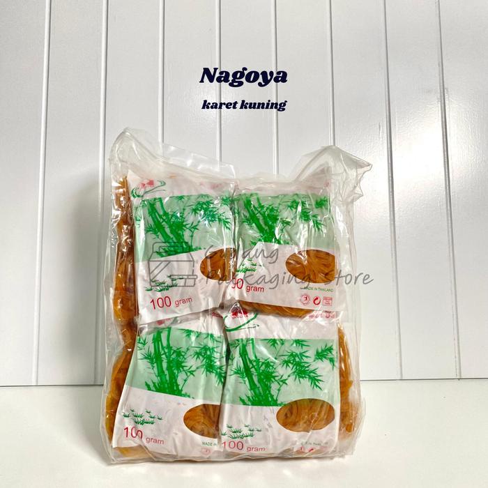 

Diskon Karet Gelang Merah Dan Kuning Merek Nagoya 100Gr/ Karet Sayur Good Quality/Karet Packing Aman