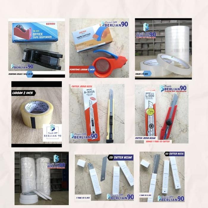 

Barang Terlaris Lakban Cello Coklat 2 Inch Isi 1 Lusin / 12 Pcs Roll Tape Plastik Cod