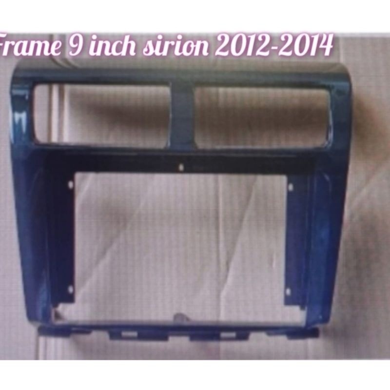 frame head unit android 9 inch mobil daihatsu sirion 2012-2014