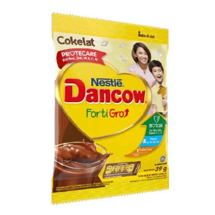 

(BestSeller) Susu Dancow Fortigro 1 Renceng 10 Sachet 27 gr 38 gr Susu Bubuk