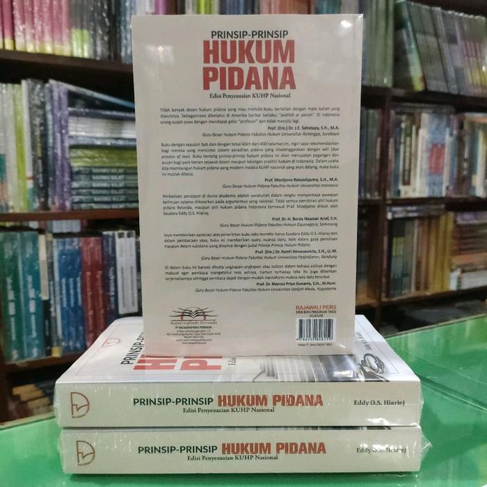 

Terbaru!! Prinsip Prinsip Hukum Pidan - Eddy Os Hiariej - Terbaru Cod